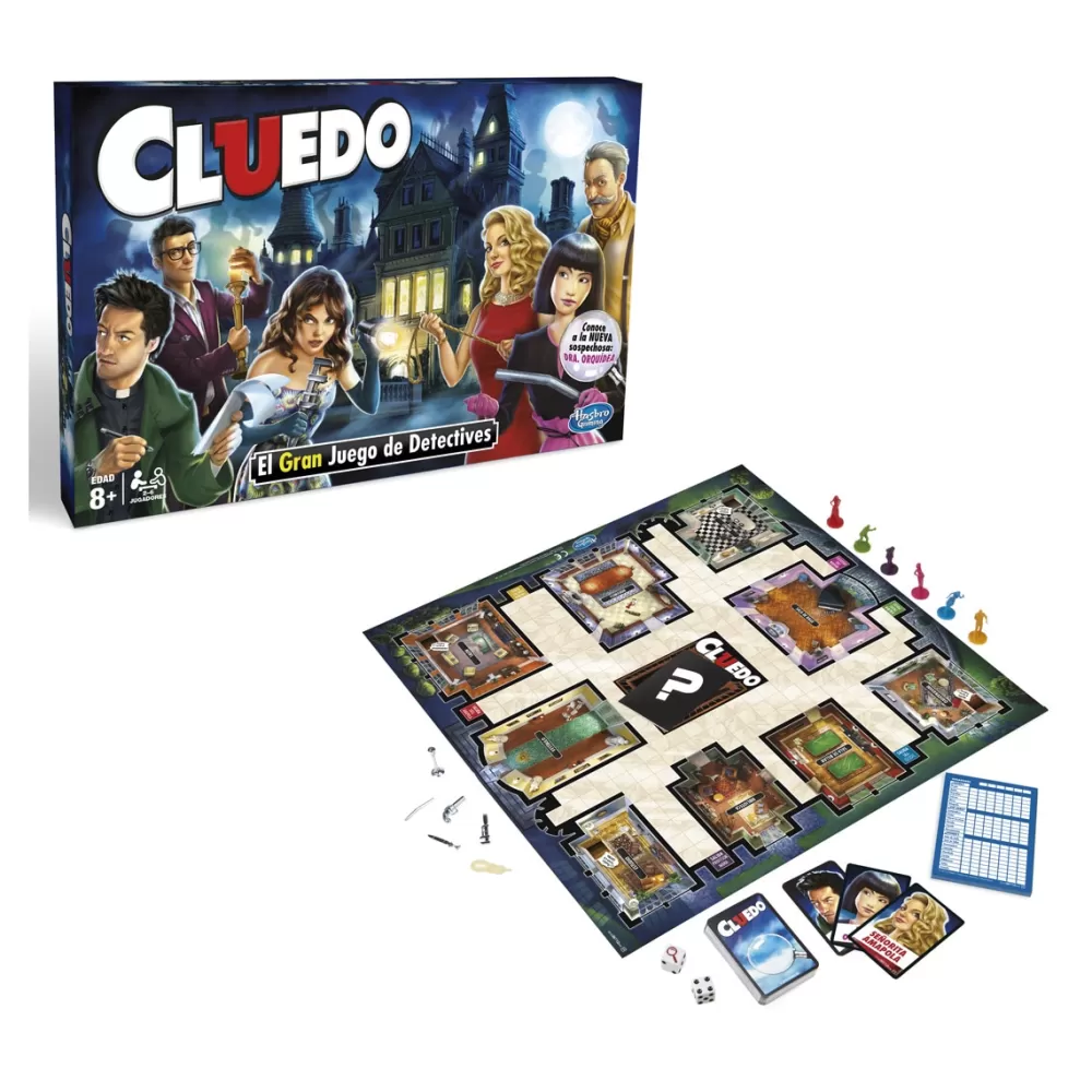 Hasbro Gaming Juegos De Mesa*Juego De Mesa Cluedo