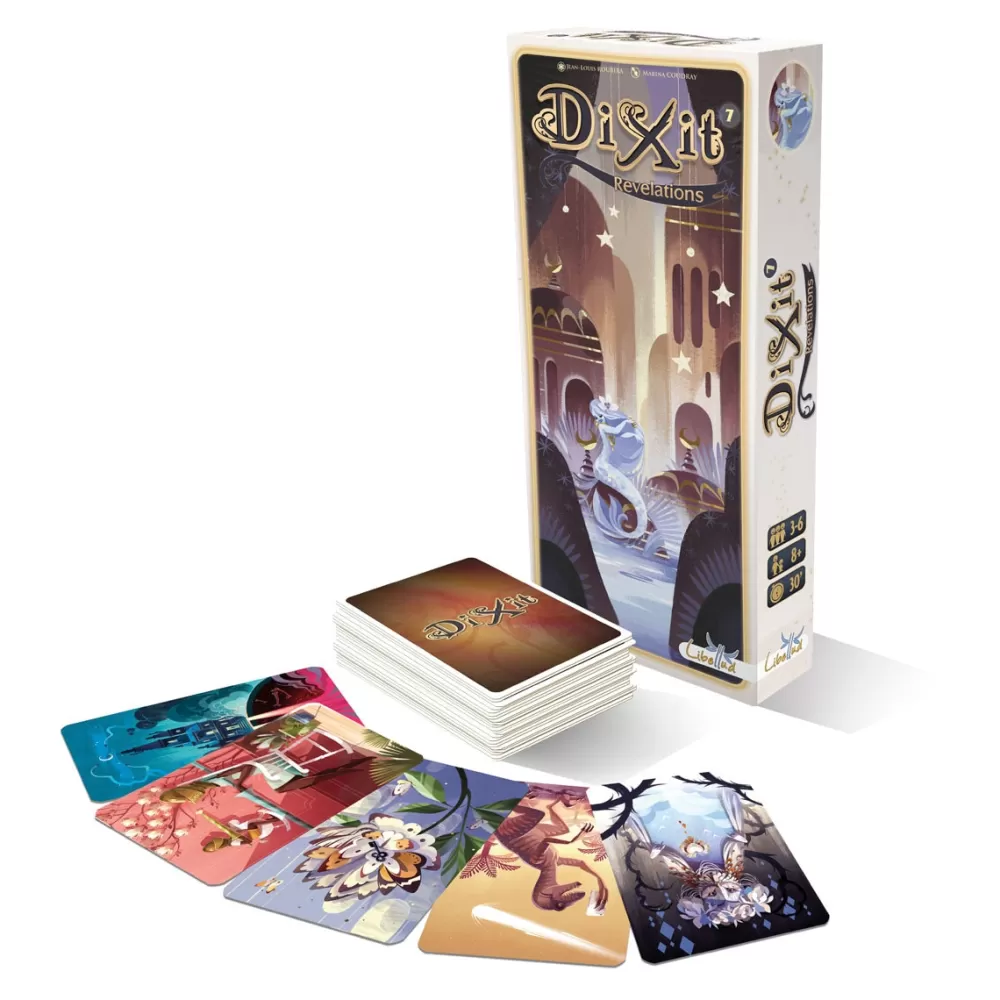 DIXIT Juego De Mesa Expansion 7 Cartas Revelations Asmodee Shop