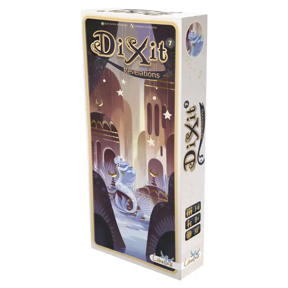 DIXIT Juego De Mesa Expansion 7 Cartas Revelations Asmodee Shop