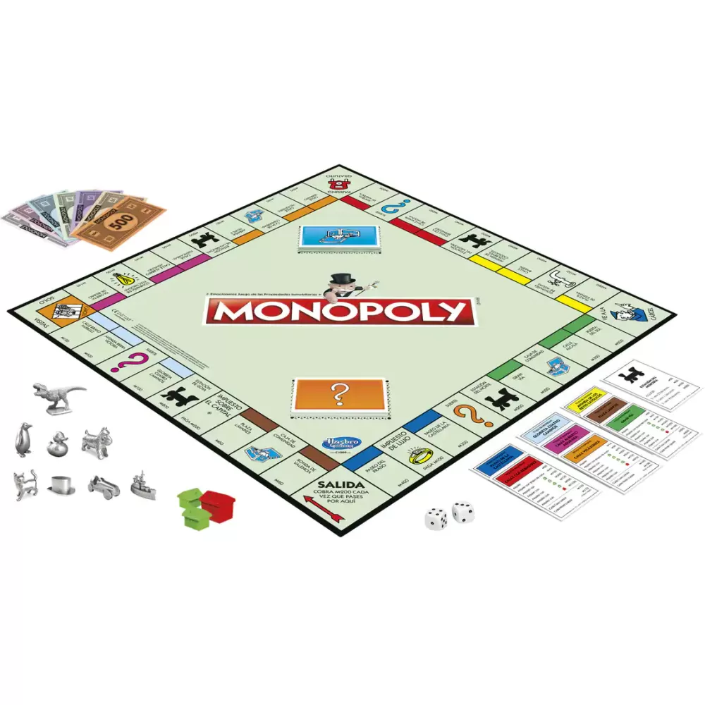 Monopoly Juego De Mesa Madrid Hasbro Gaming Outlet