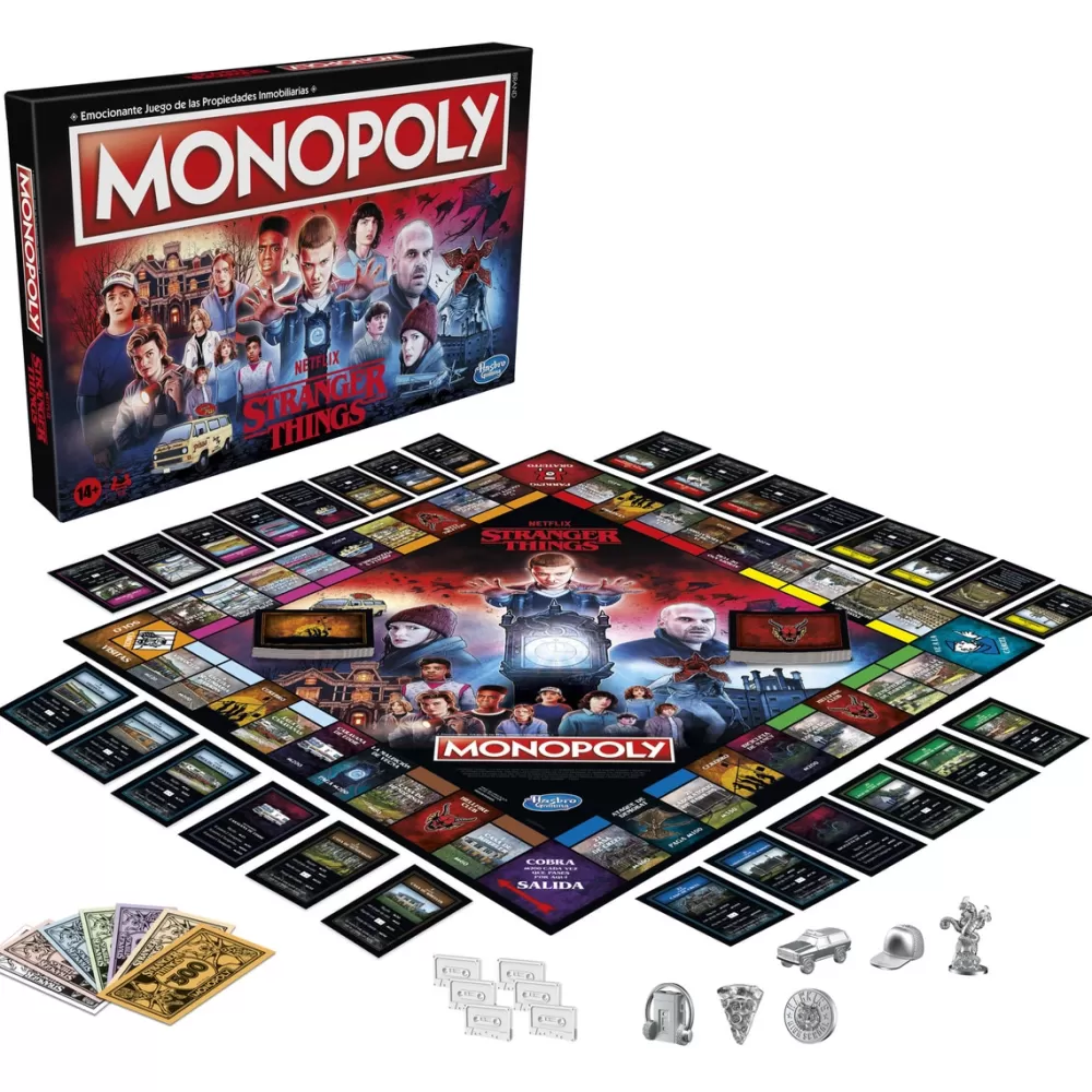 Monopoly Juegos De Mesa*Juego De Mesa Stranger Things Hasbro Gaming