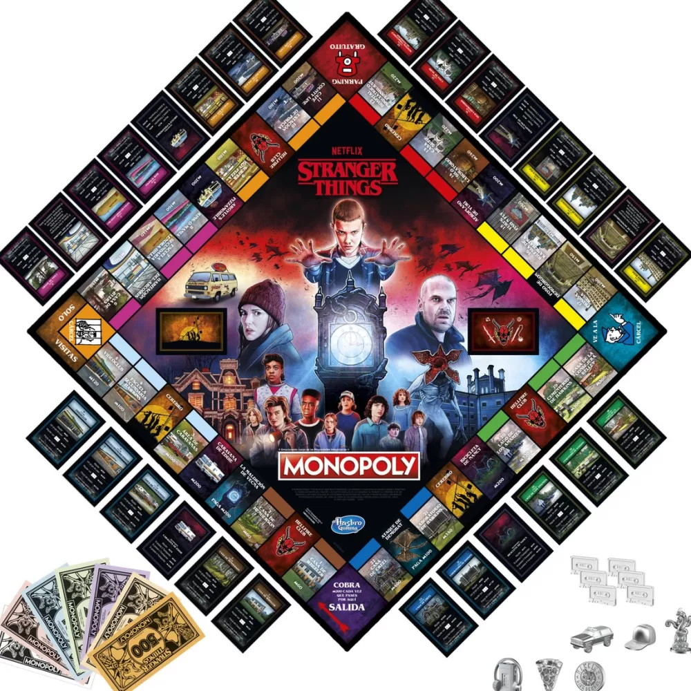 Monopoly Juegos De Mesa*Juego De Mesa Stranger Things Hasbro Gaming