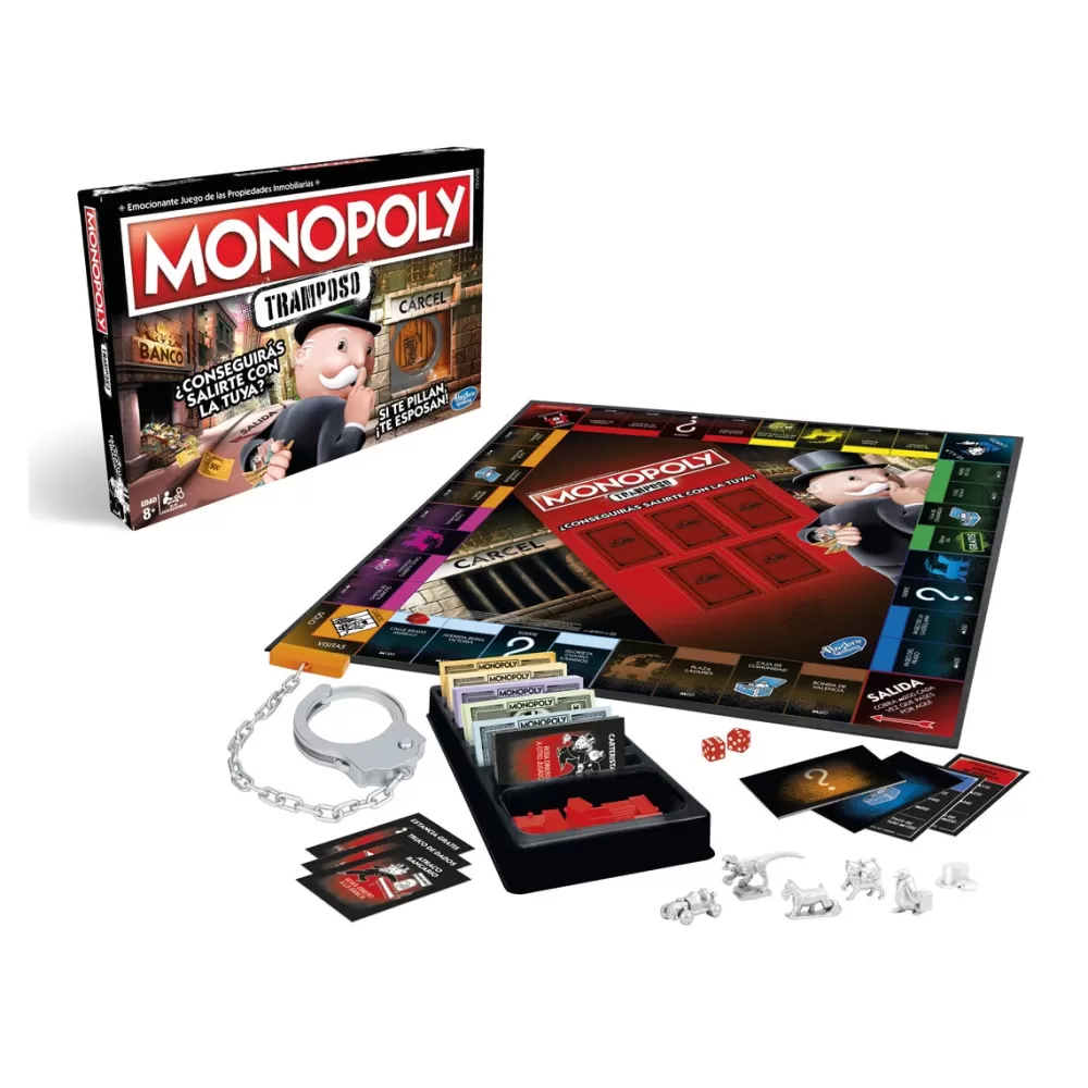 Monopoly Juego De Mesa Tramposo Hasbro Gaming Discount