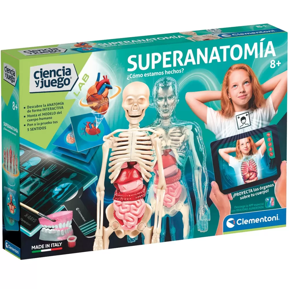 Clementoni Juego De Mesa Superanatomia Flash Sale