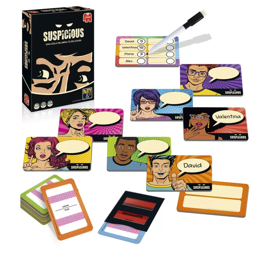 JUMBO Juego De Mesa Suspicious Best