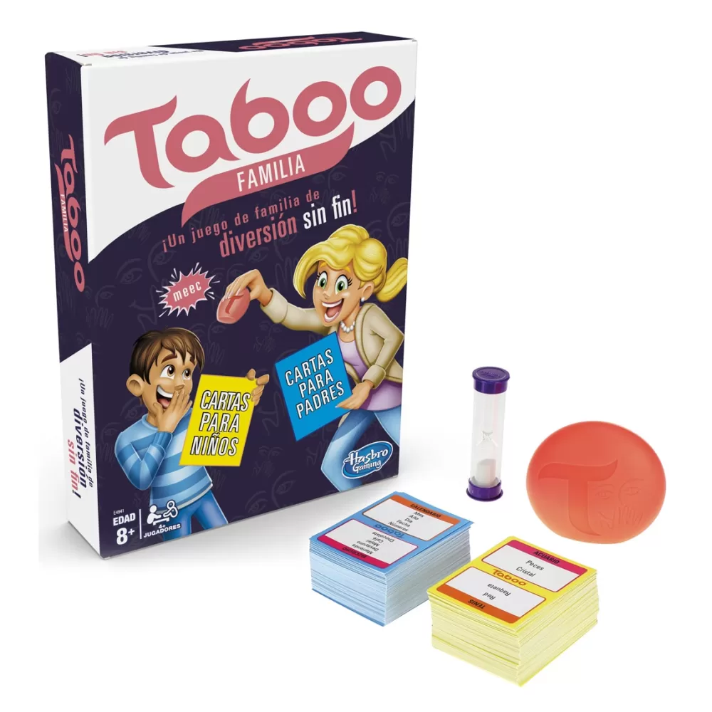 Hasbro Gaming Juegos De Mesa*Juego De Mesa Tabu Taboo Familia