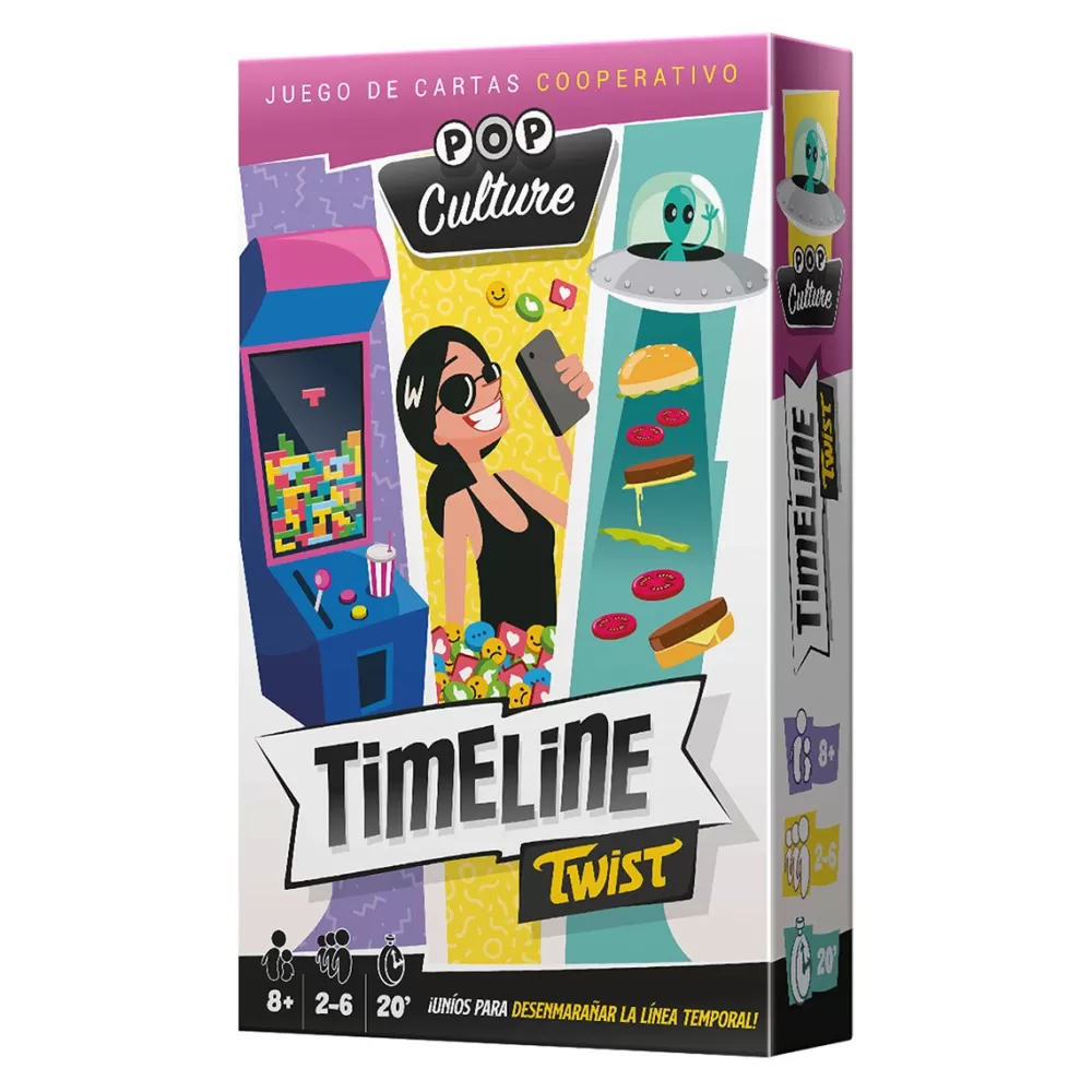 Asmodee Juego De Mesa Timeline Twist Pop Culture Store