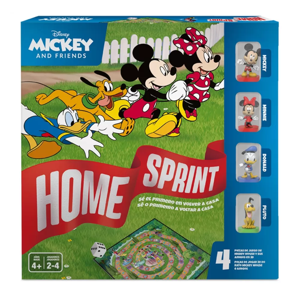 Fournier Juegos De Mesa*Juego Oca Home Sprint Mickey Disney