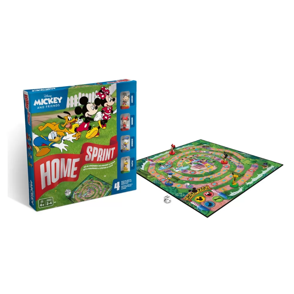 Fournier Juegos De Mesa*Juego Oca Home Sprint Mickey Disney