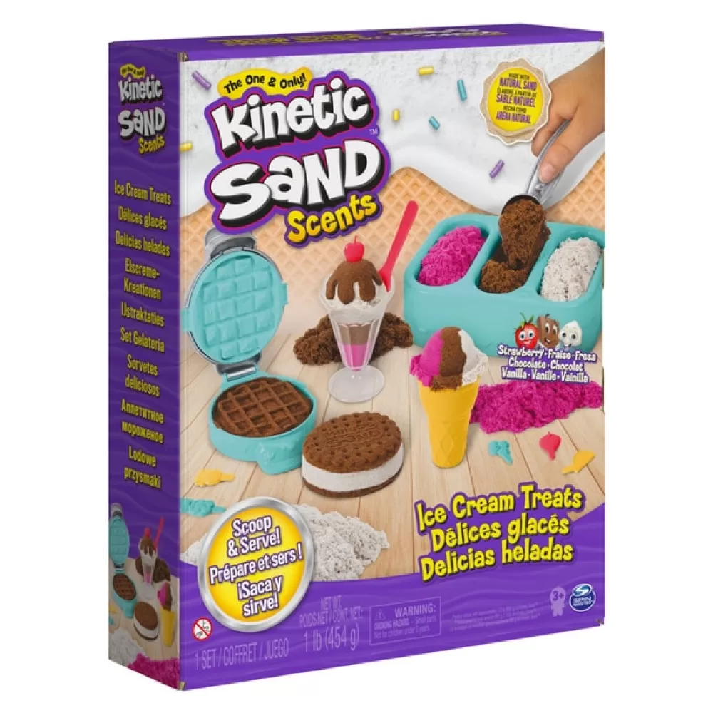 Kinetic Sand Juguete De Arena Magica Helado Y Golosinas New