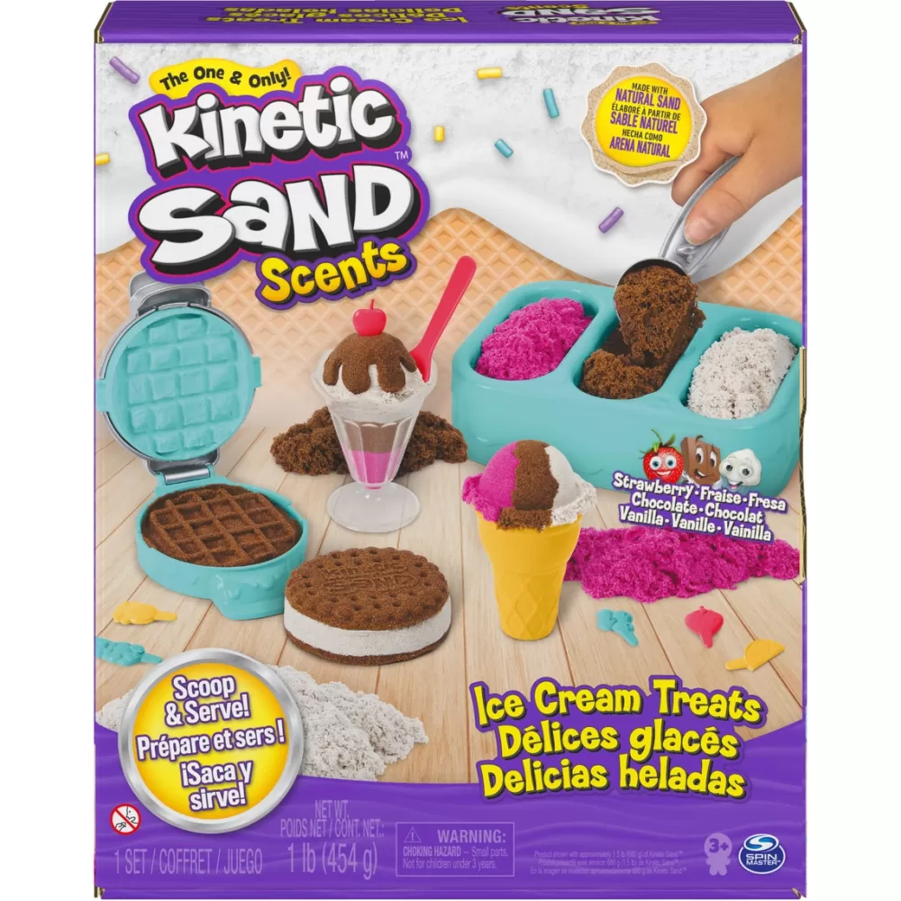 Kinetic Sand Juguete De Arena Magica Helado Y Golosinas New