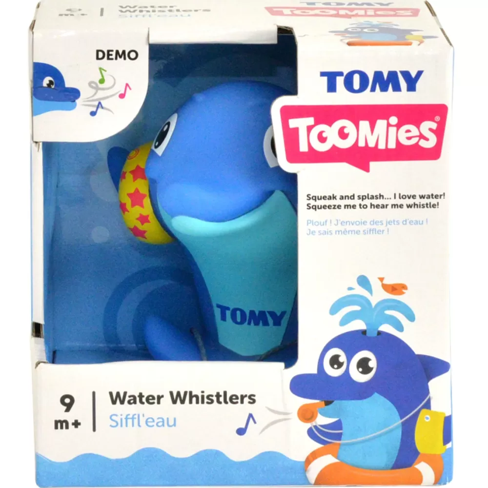 Tomy Preescolar*Juguete De Bano Delfines Silbantes Toomies