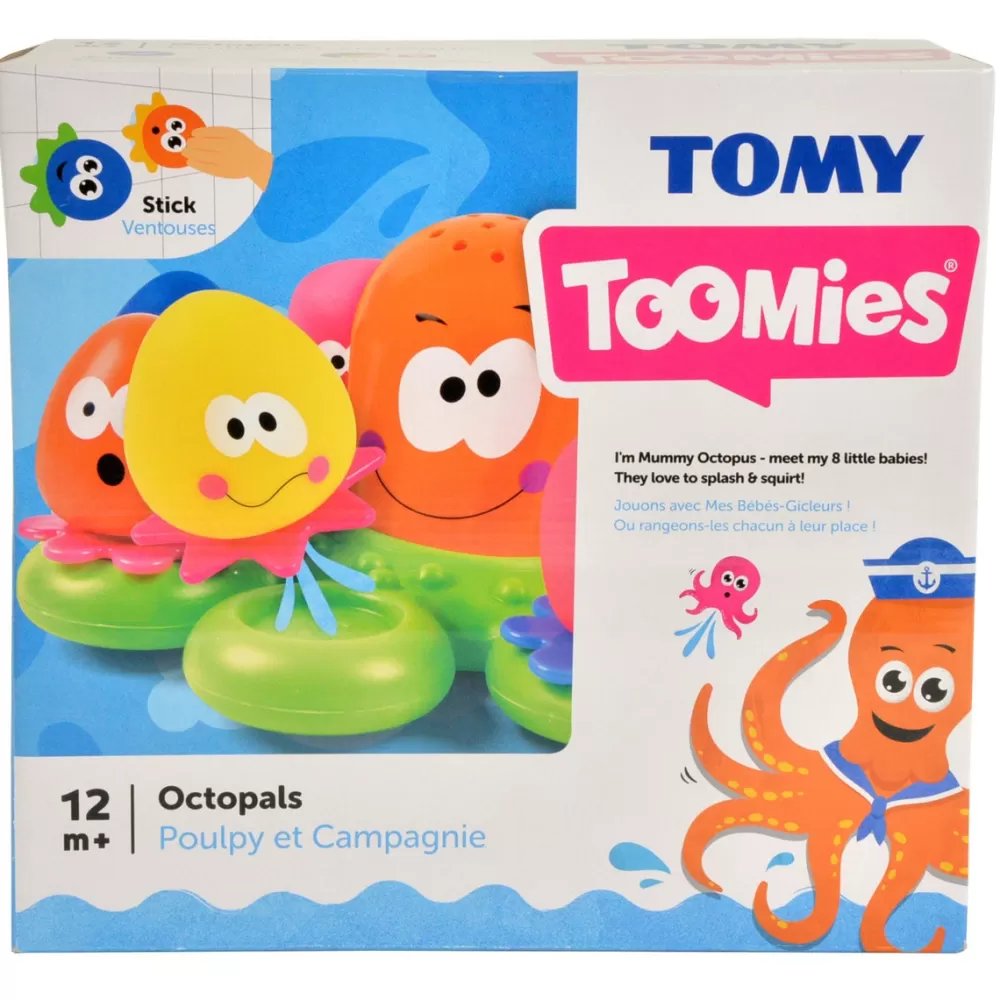 Tomy Preescolar*Juguete De Bano Pulpitos Alegres Toomies