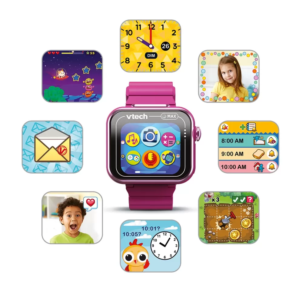 VTech Electrónicos*Kidizoom Smartwatch Max Frambuesa