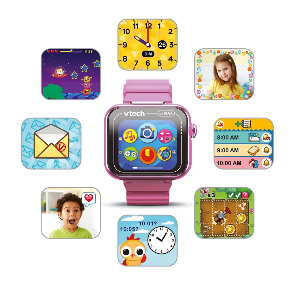 VTech Electrónicos*Kidizoom Smartwatch Max Rosa