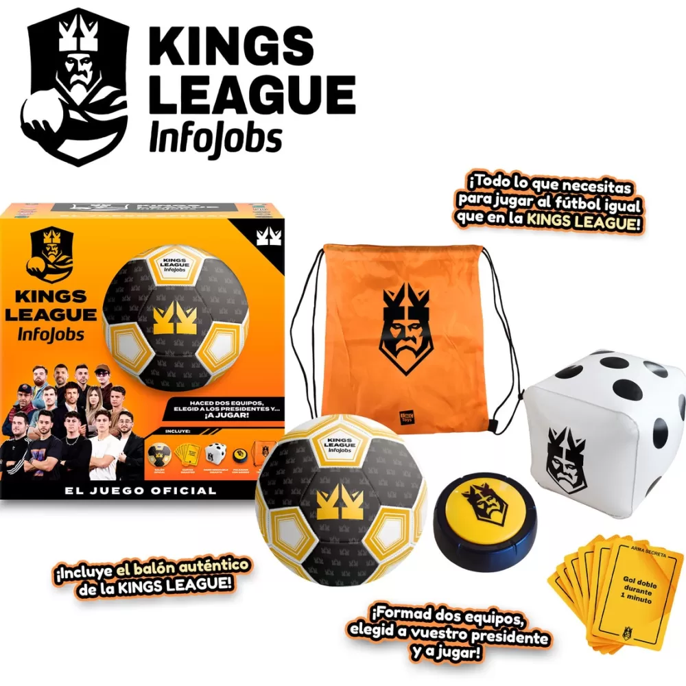 Kings League Juegos De Mesa*Kit Oficial Play Fun