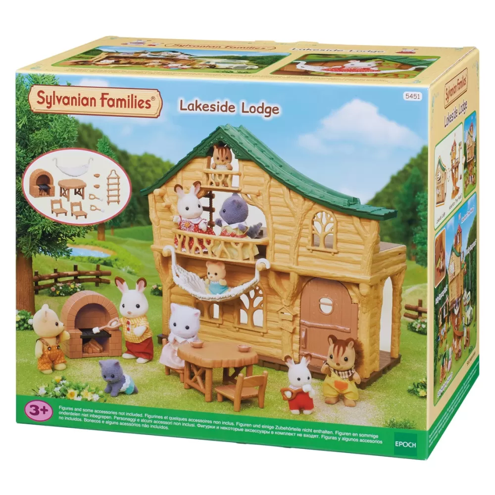 Sylvanian Families Munecas Y Peluches*La Cabana Del Lago