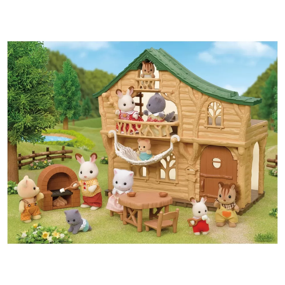 Sylvanian Families Munecas Y Peluches*La Cabana Del Lago