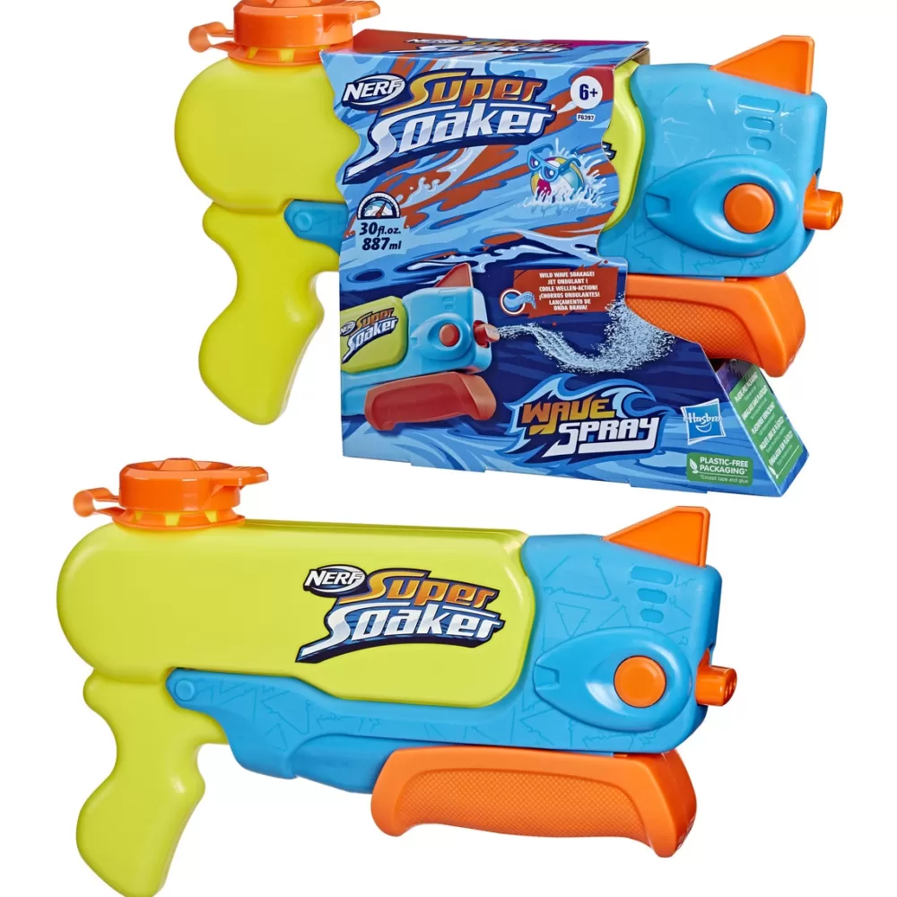 Nerf Juguetes Al Aire Libre*Lanzador De Agua Super Soaker Wave Spray