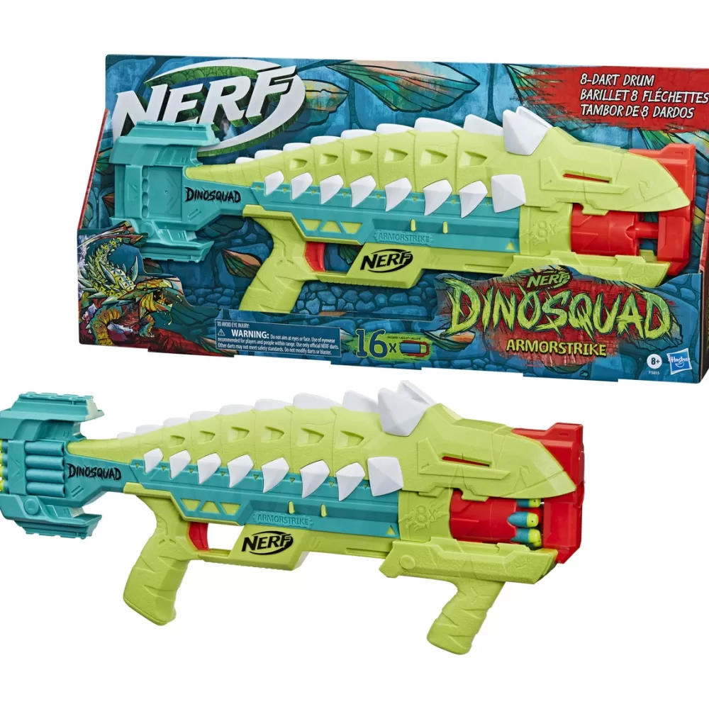 Nerf Juguetes Al Aire Libre*Lanzador Ankylo Thrash Dinosquad