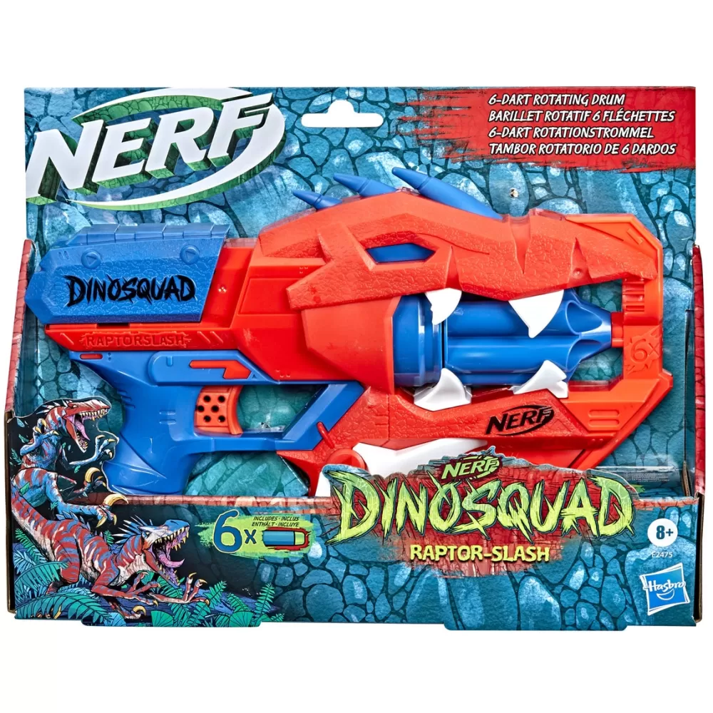 Nerf Juguetes Al Aire Libre*Lanzador Raptor Slash Dinosquad