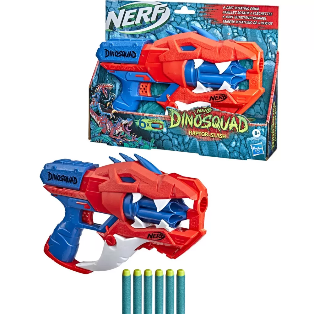 Nerf Juguetes Al Aire Libre*Lanzador Raptor Slash Dinosquad