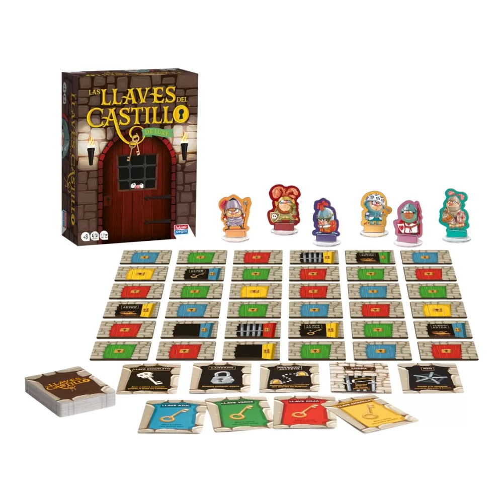 Juguetes Falomir Juegos De Mesa*Las Llaves Del Castillo De Luxe