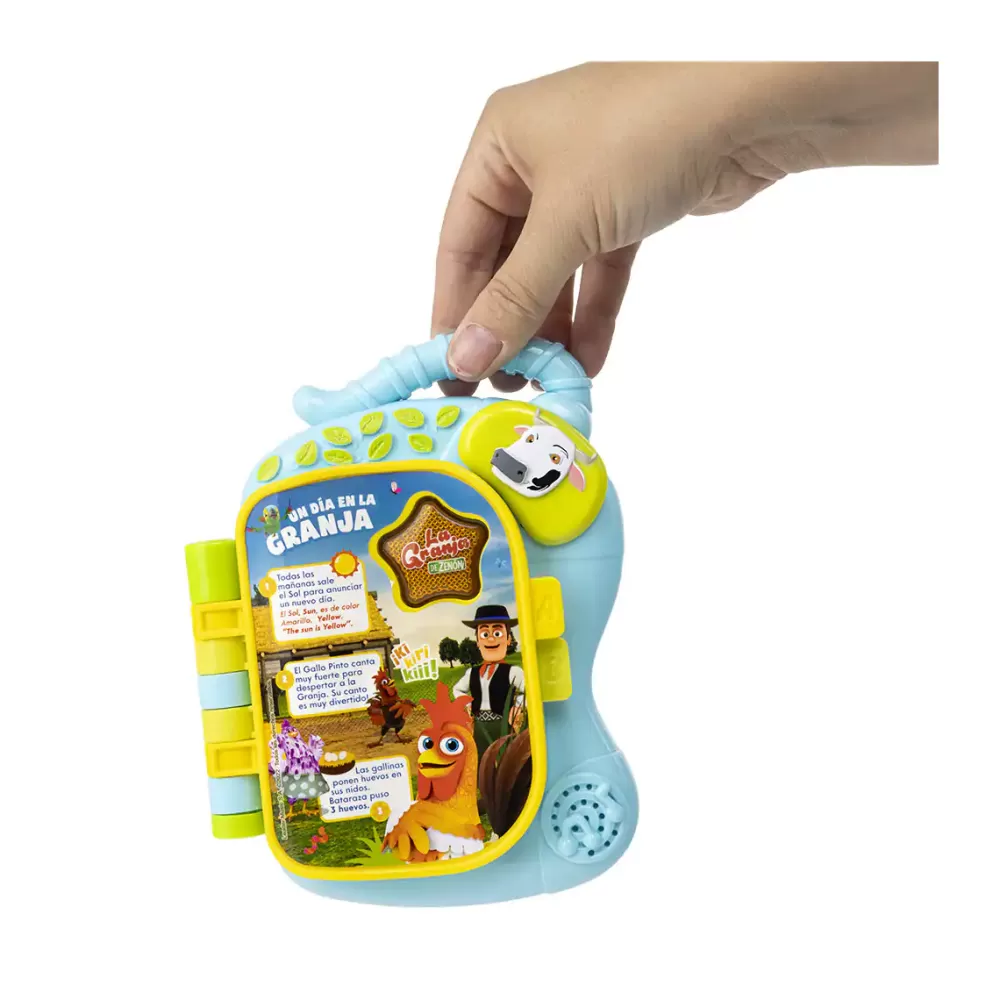 BANDAI Libro Electronico Educativo La Granja De Zenon Outlet