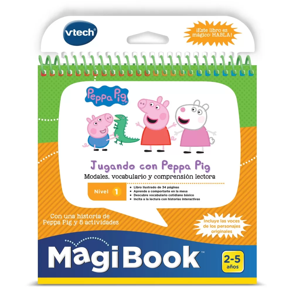 VTech Preescolar*Libros Interactivos Para Plataforma Magibook