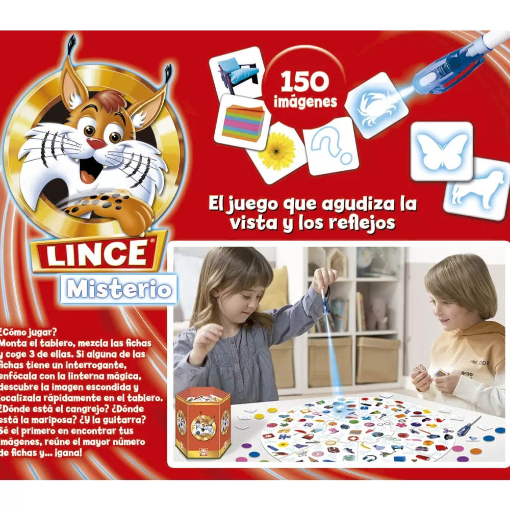 Educa Borrás Juegos De Mesa*Lince Misterio 150 Imagenes