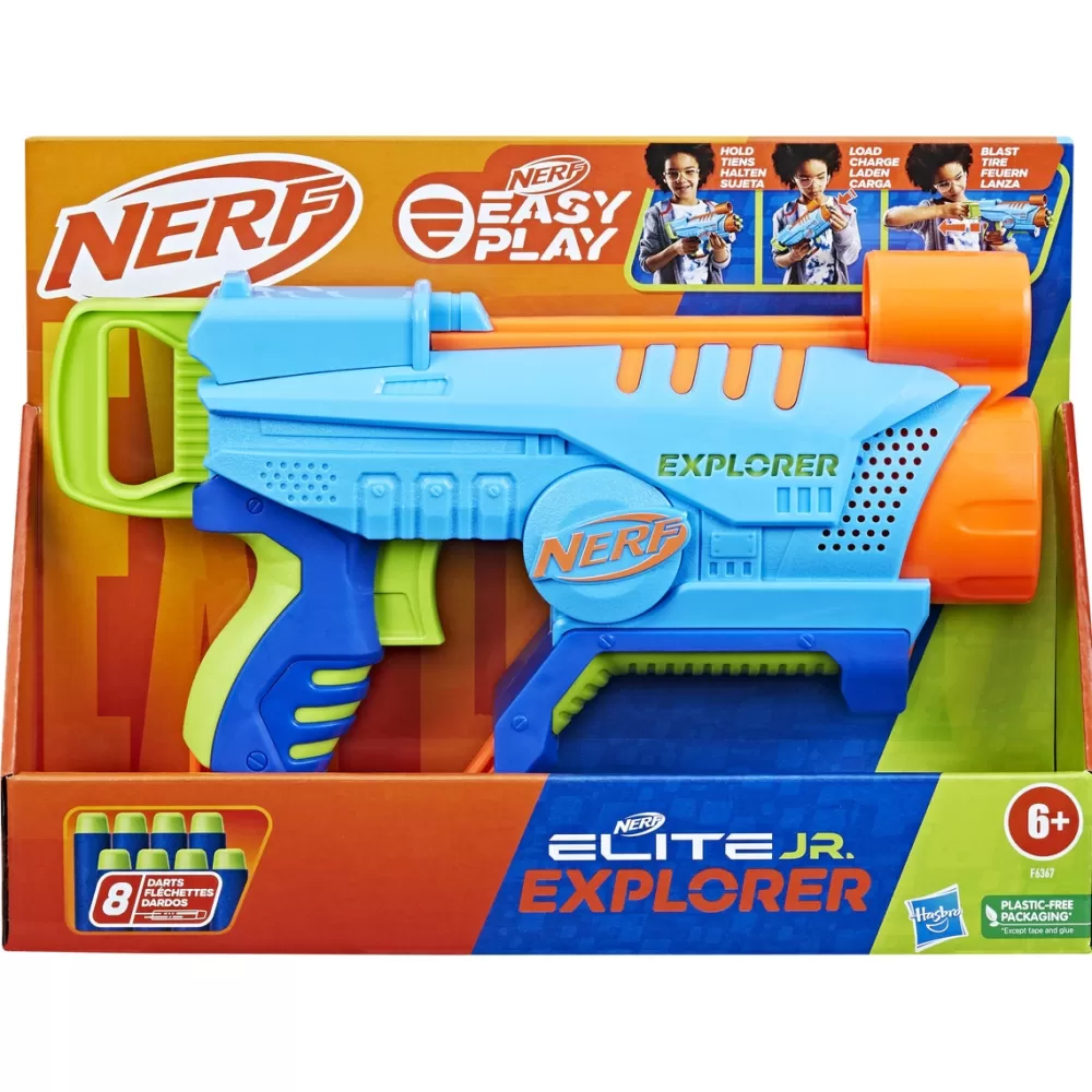 Nerf Juguetes Al Aire Libre*Lnazador Elite Jr Explorer