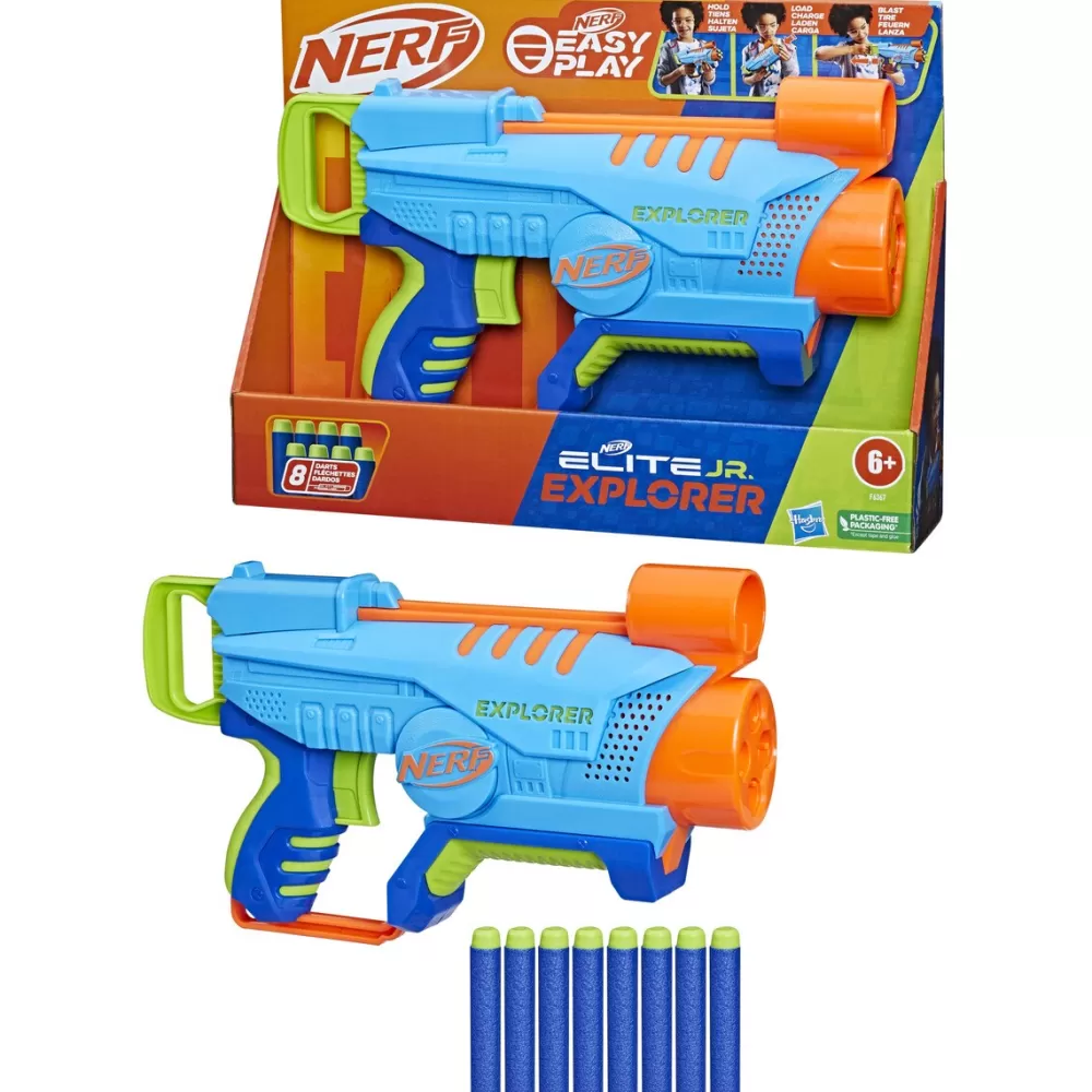 Nerf Juguetes Al Aire Libre*Lnazador Elite Jr Explorer