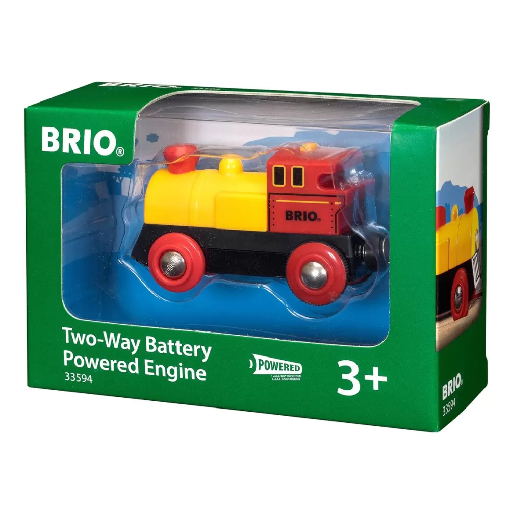 BRIO Preescolar*Locomotora Bidireccional A Pilas