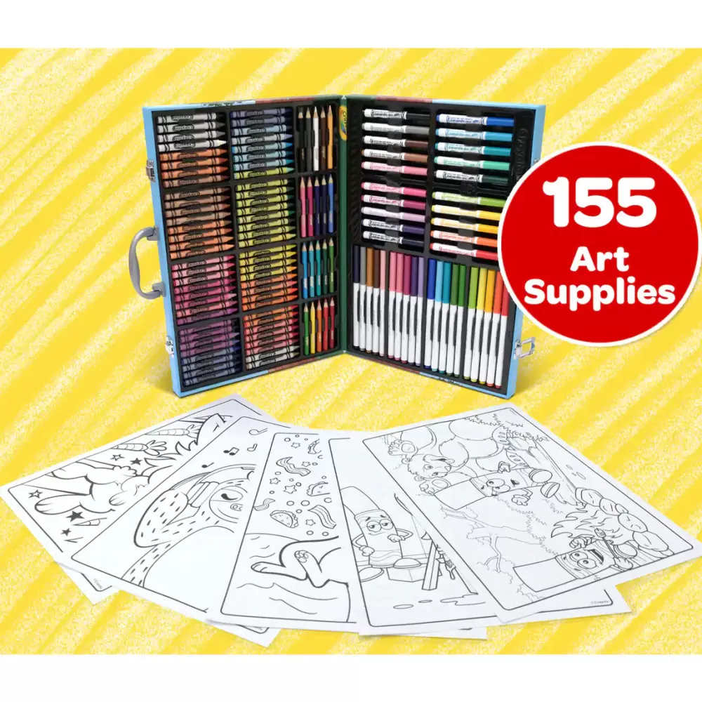 Crayola Maletin Del Artista Completo 155 Piezas Cheap