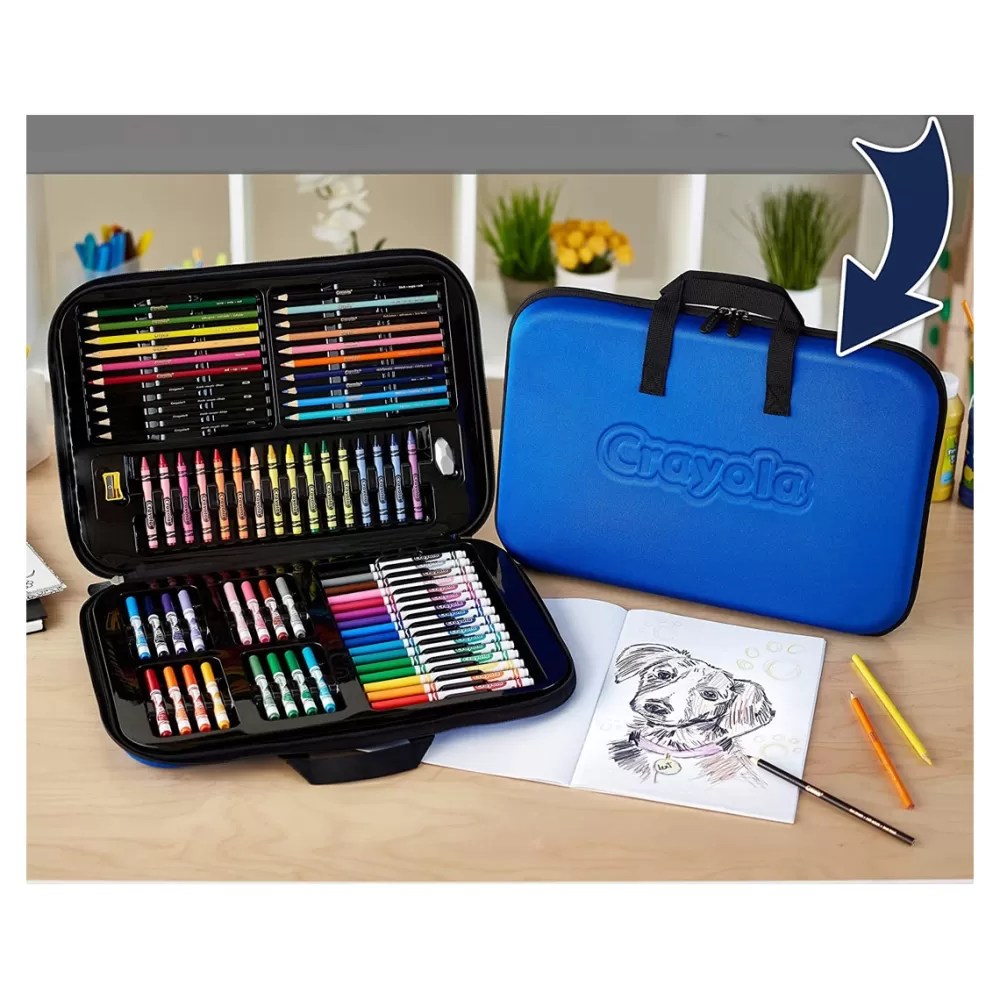 Crayola Juegos Educativos*Maletin Profesional 85 Piezas