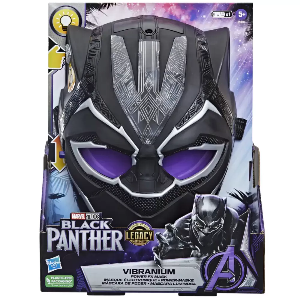 Hasbro Mascara De Poder Black Panther Marvel Discount