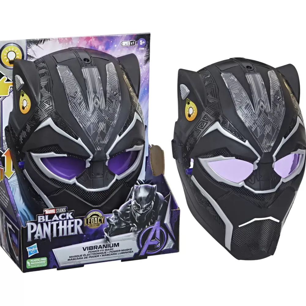 Hasbro Mascara De Poder Black Panther Marvel Discount