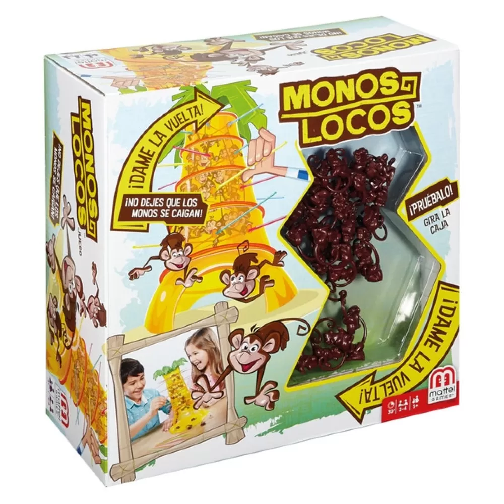 Mattel Games Monos Locos, Juego De Mesa Infantil Clearance