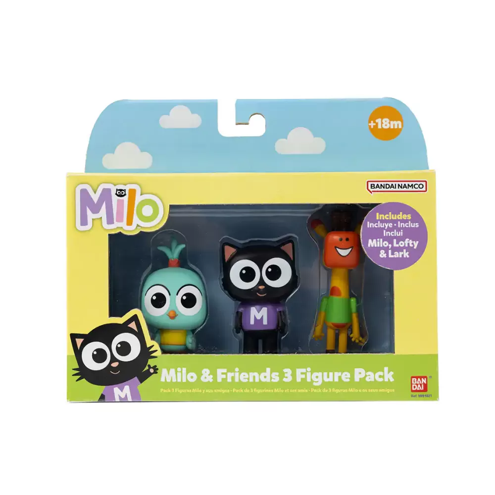 Milo Pack De 3 Figuras Outlet