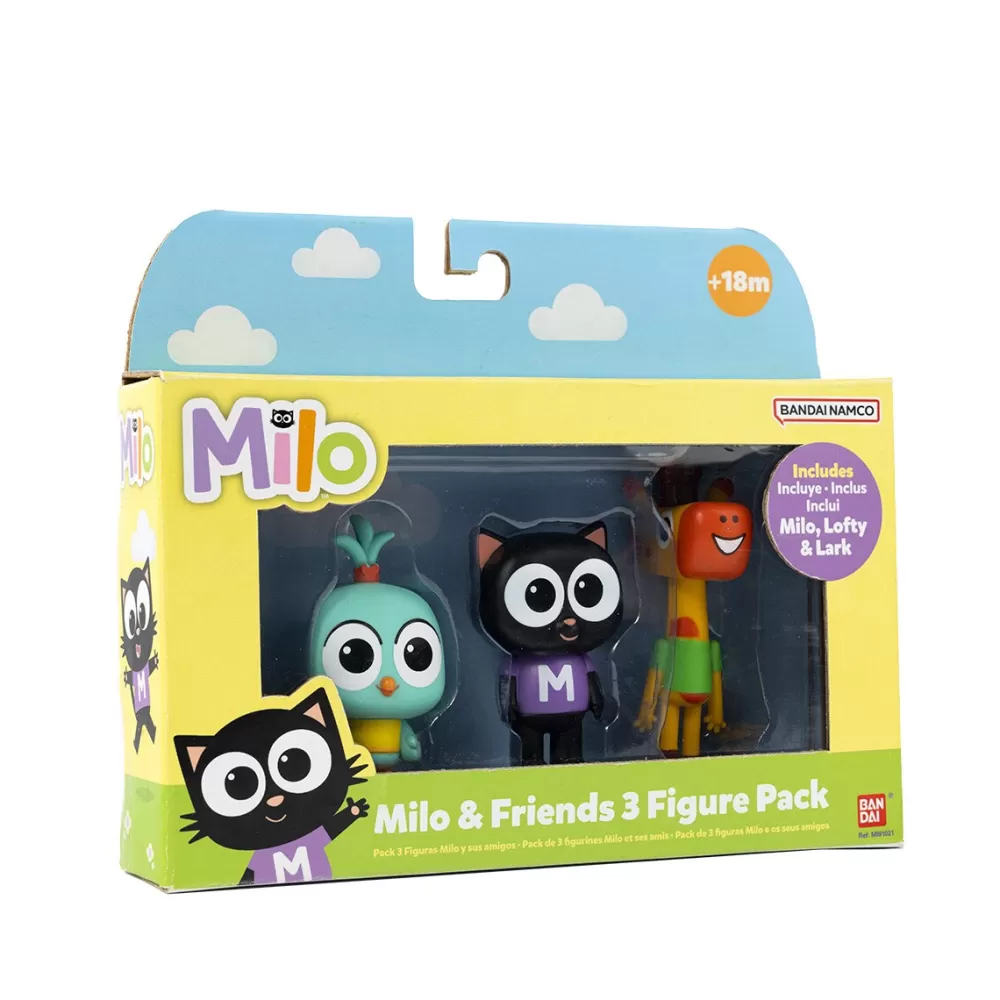 Milo Pack De 3 Figuras Outlet