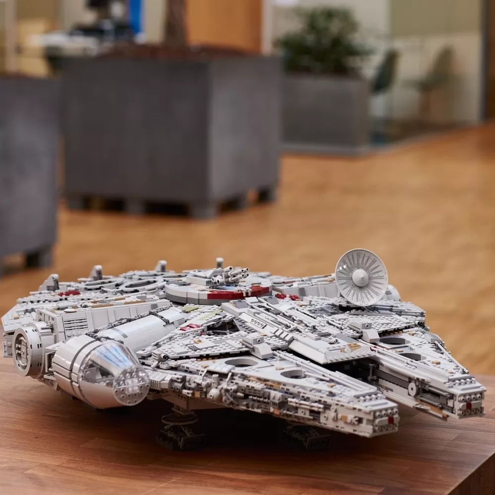 LEGO Puzzles Y Construcciones*Modelo De Construccion Millennium Falcon Coleccionable Star Wars