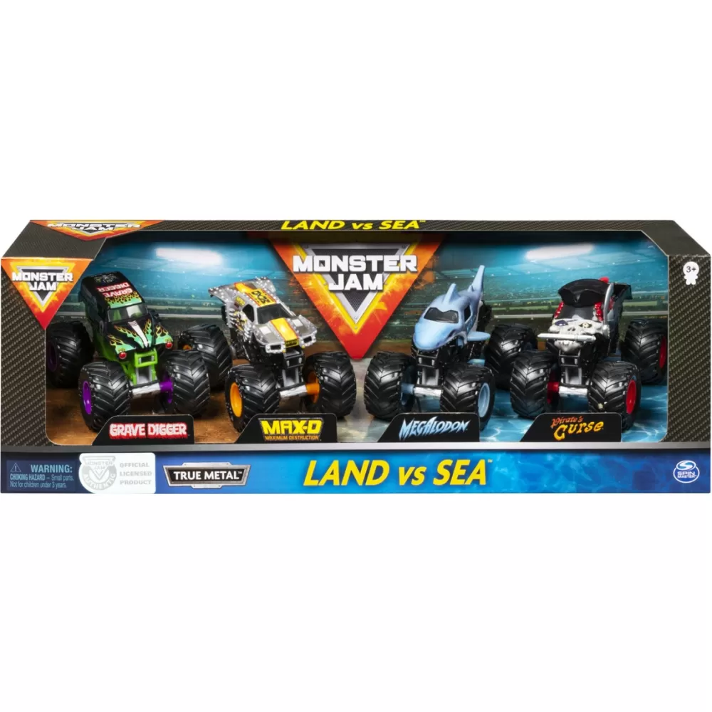 MONSTER JAM Muñecos Articulados* Surtido Die Cast 1:64 Pack 4