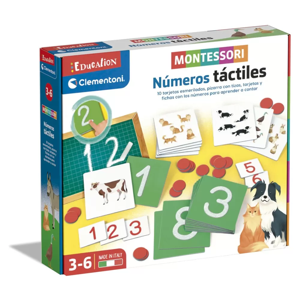 Clementoni Montessori - Numeros Tactiles Online