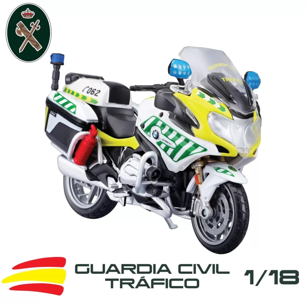 Maisto Coches, Circuitos Y Radiocontrol*Moto Guardia Civil 1:18 (Bmw R 1200 Rt)