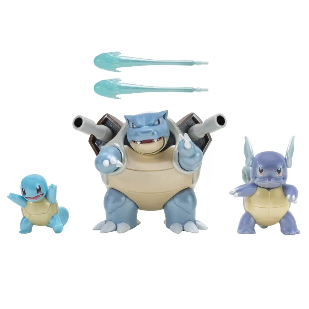 Bizak Muñecos Articulados*Multipack Evolution 3Figuras Pokemon