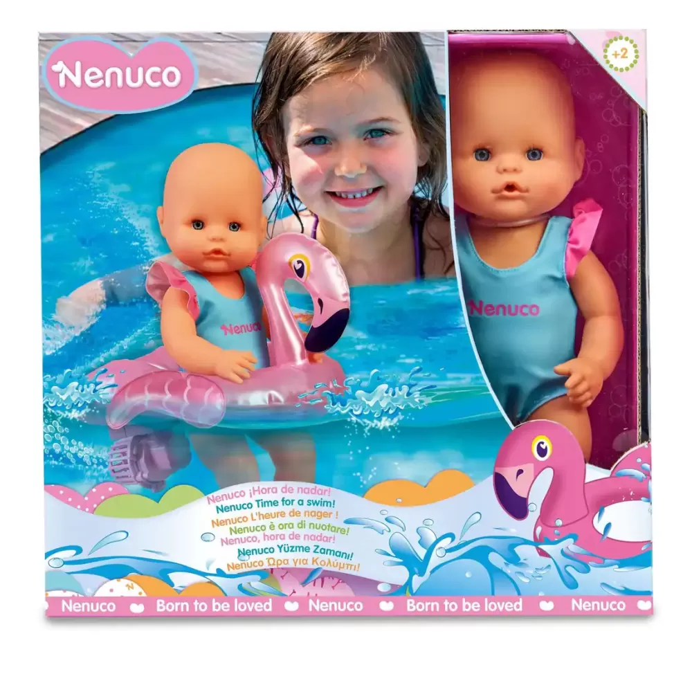 Nenuco Muneca Bebe Hora De Nadar Swimming Time Flash Sale