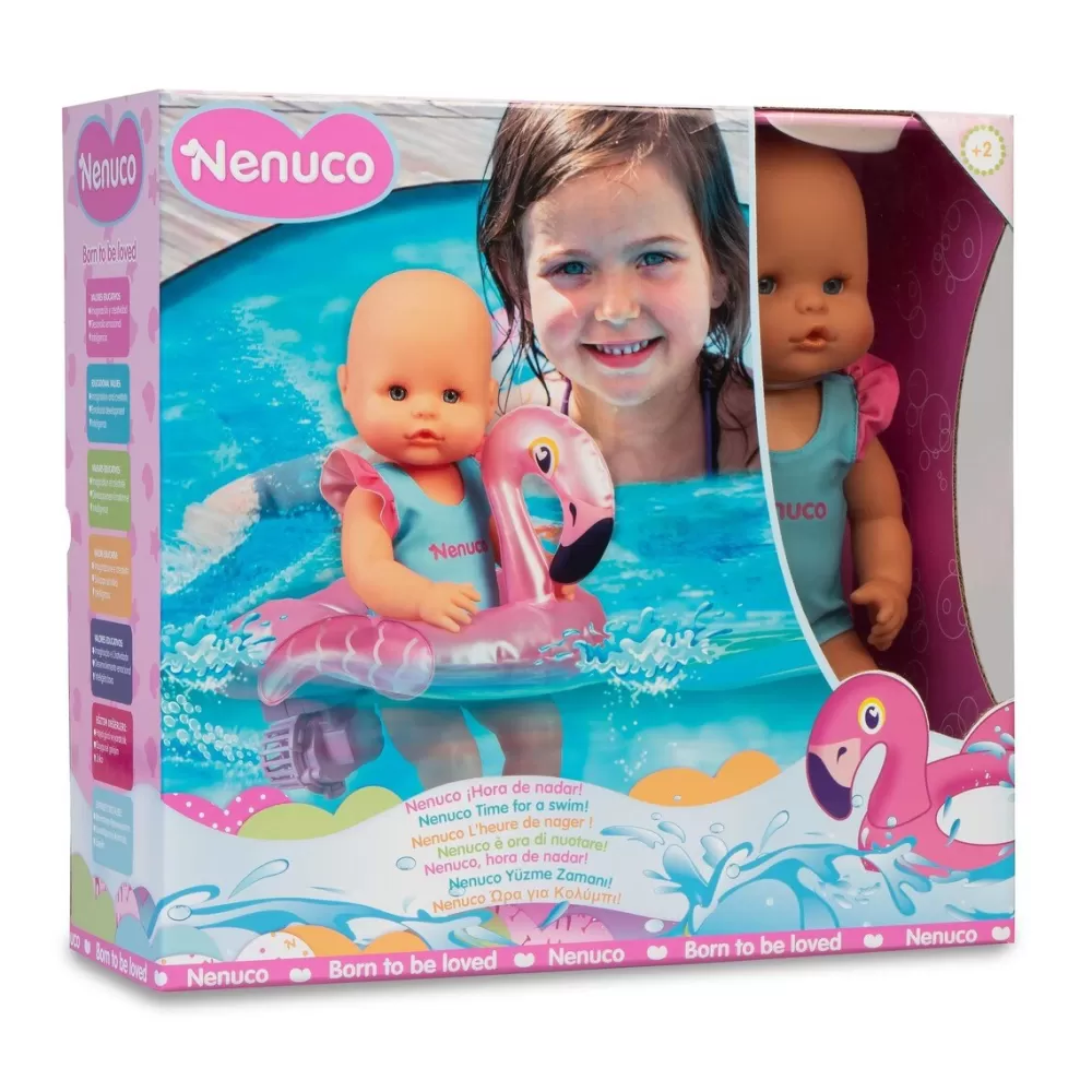 Nenuco Muneca Bebe Hora De Nadar Swimming Time Flash Sale