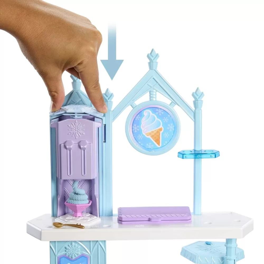 Mattel Munecas Y Peluches*Muneca Elsa Con Heladeria Disney Frozen