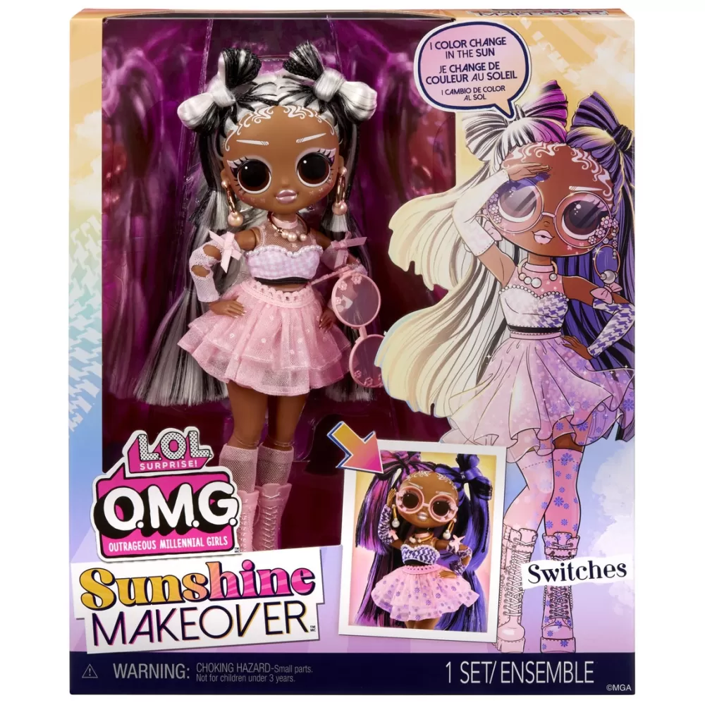 Lol Surprise Munecas Y Peluches*Muneca Sunshine Makeover Switches L.O.L. Surprise Omg