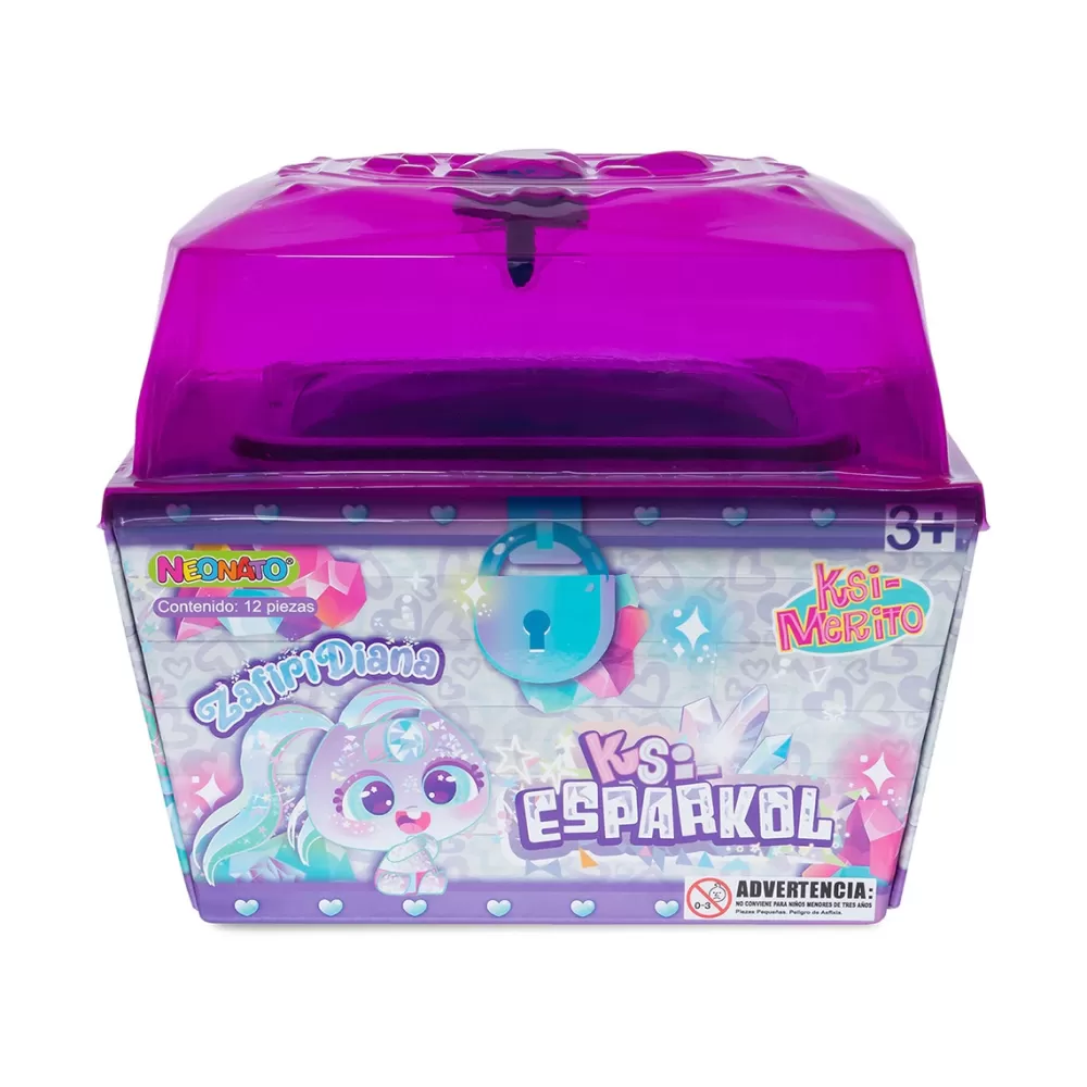 Distroller Munecas Y Peluches*Muneco Bebe Ksi Esparkol Zafiridiana Morado